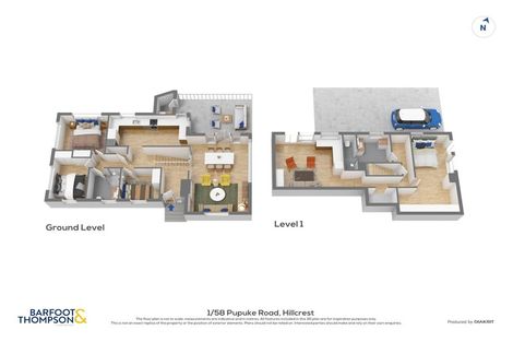 Photo of property in 1/58 Pupuke Road, Hillcrest, Auckland, 0627