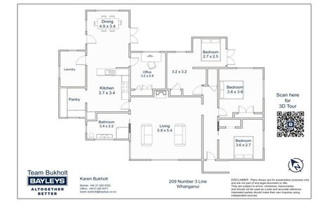 Photo of property in 209 No 3 Line, Whanganui East, Whanganui, 4500