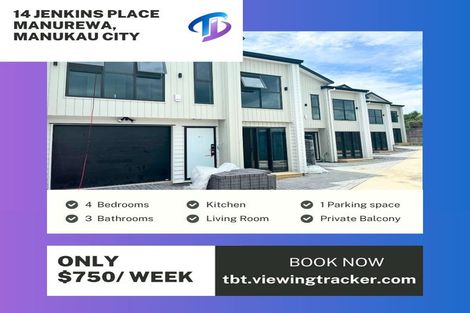 Photo of property in 14 Jenkins Place, Manurewa East, Auckland, 2102
