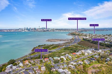 Photo of property in 59 Sylvan Avenue, Northcote, Auckland, 0627