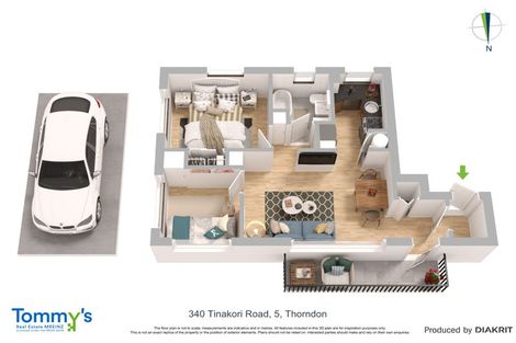 Photo of property in Windsor Court, 5/340 Tinakori Road, Thorndon, Wellington, 6011