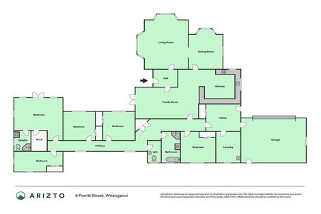 Photo of property in 6 Porritt Street, Saint Johns Hill, Whanganui, 4500