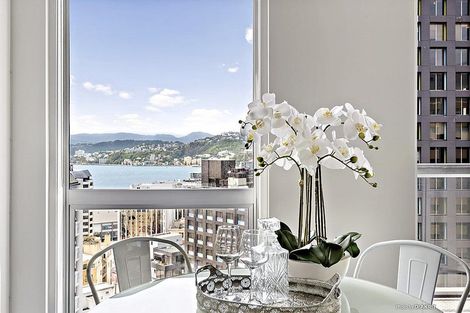 Photo of property in Terrace Heights Apartments, 12e/163 The Terrace, Wellington Central, Wellington, 6011