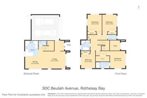 Photo of property in 30c Beulah Avenue, Rothesay Bay, Auckland, 0630