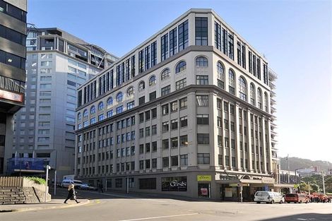 Photo of property in Kelvin House, 3c/16 The Terrace, Wellington Central, Wellington, 6011