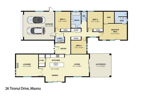 Photo of property in 26 Tironui Drive, Maunu, Whangarei, 0179