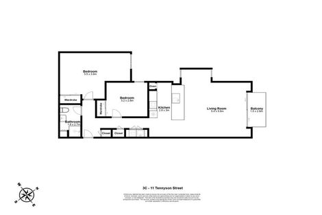 Photo of property in Republic2, 3c/11 Tennyson Street, Te Aro, Wellington, 6011
