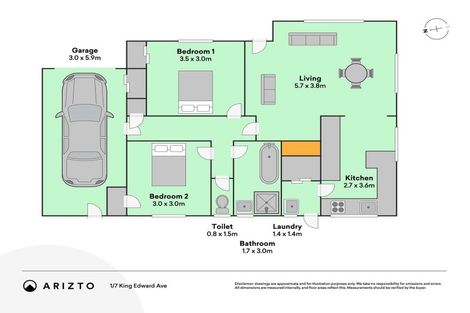 Photo of property in 1/7 King Edward Avenue, Papakura, 2110