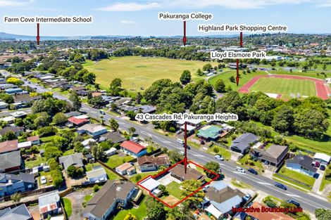 Photo of property in 43 Cascades Road, Pakuranga Heights, Auckland, 2010