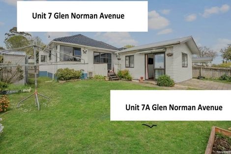 Photo of property in 7 Glen Norman Avenue, Henderson, Auckland, 0610
