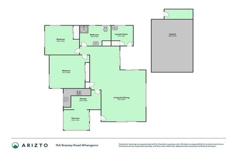 Photo of property in 15a Brassey Road, Saint Johns Hill, Whanganui, 4500