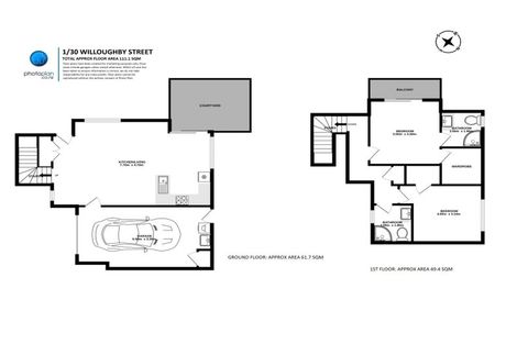Photo of property in 30u1 Willoughby Street, Whitiora, Hamilton, 3200