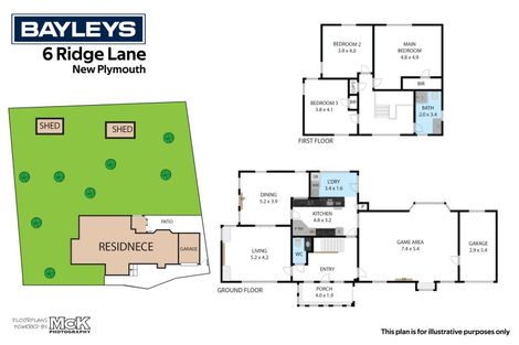 Photo of property in 6 Ridge Lane, New Plymouth, 4310