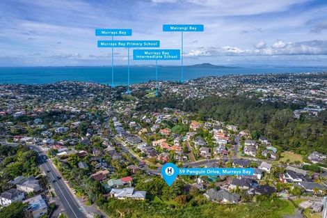 Photo of property in 59 Penguin Drive, Murrays Bay, Auckland, 0630