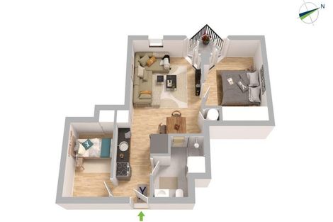 Photo of property in Palm Grove Apartments, 9/13c Palm Grove, Berhampore, Wellington, 6023