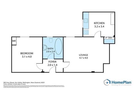 Photo of property in Blythswood Flats, 28/3f Aro Street, Aro Valley, Wellington, 6021