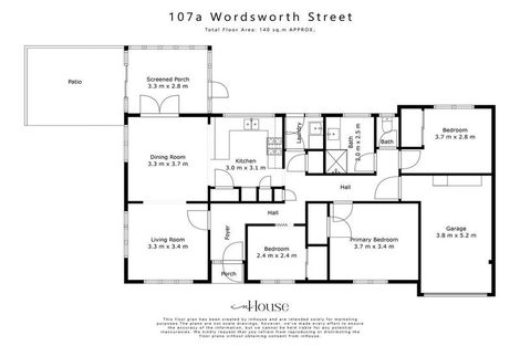 Photo of property in 107a Wordsworth Street, Leamington, Cambridge, 3432
