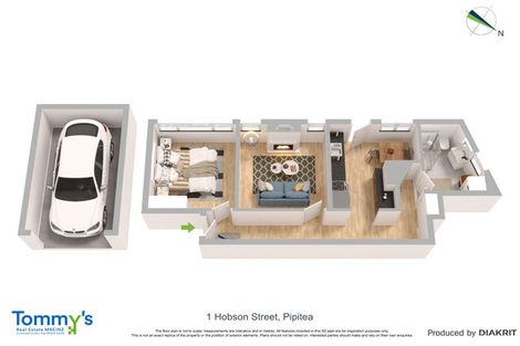 Photo of property in Hobson Flats, 1u2 Hobson Street, Pipitea, Wellington, 6011