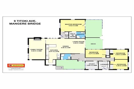 Photo of property in 9 Titoki Avenue, Mangere Bridge, Auckland, 2022