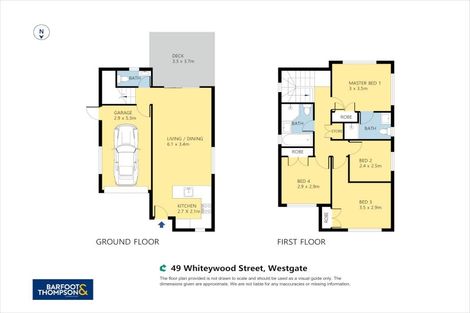 Photo of property in 49 Whiteywood Street, Westgate, 0814