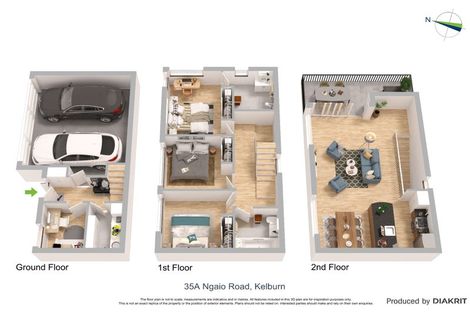 Photo of property in 35a Ngaio Road, Kelburn, Wellington, 6012