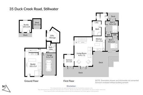Photo of property in 35 Duck Creek Road, Stillwater, Silverdale, 0993