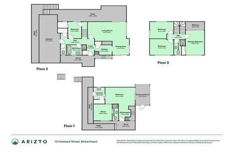 Photo of property in 13 Felstead Street, Birkenhead, Auckland, 0626