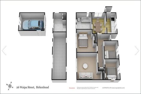 Photo of property in 26 Waipa Street, Birkenhead, Auckland, 0626