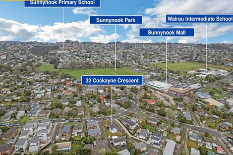 Photo of property in 32 Cockayne Crescent, Sunnynook, Auckland, 0620