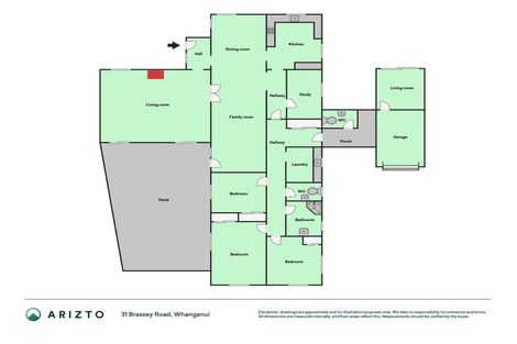 Photo of property in 31 Brassey Road, Saint Johns Hill, Whanganui, 4500