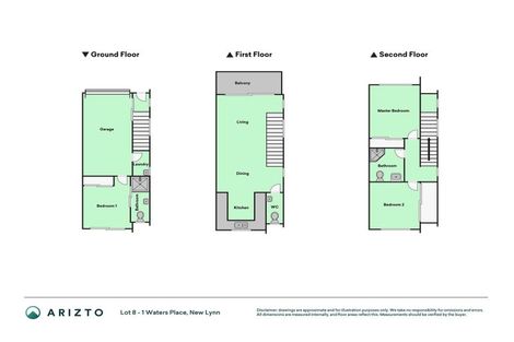 Photo of property in 8/1 Waters Place, New Lynn, Auckland, 0600