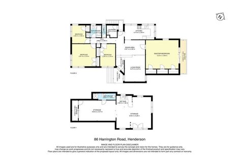 Photo of property in 86 Harrington Road, Henderson, Auckland, 0610