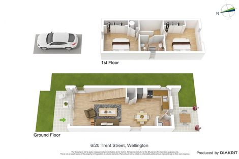 Photo of property in 20u6 Trent Street, Island Bay, Wellington, 6023