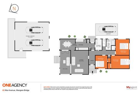 Photo of property in 63 Muir Avenue, Mangere Bridge, Auckland, 2022