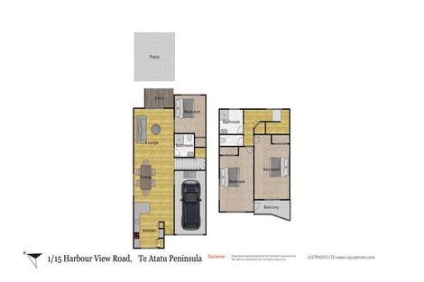 Photo of property in 1/15 Harbour View Road, Te Atatu Peninsula, Auckland, 0610