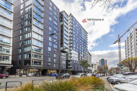 Photo of property in Pinnacle Apartments, E404/160 Victoria Street, Te Aro, Wellington, 6011