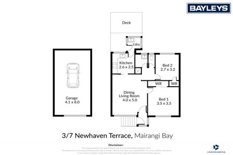 Photo of property in 3/7 Newhaven Terrace, Mairangi Bay, Auckland, 0630