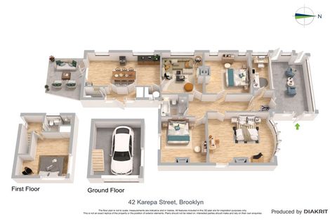 Photo of property in 42 Karepa Street, Brooklyn, Wellington, 6021