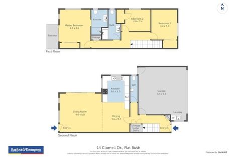 Photo of property in 14 Clomell Drive, Flat Bush, Auckland, 2019