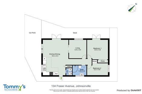 Photo of property in 134 Fraser Avenue, Johnsonville, Wellington, 6037