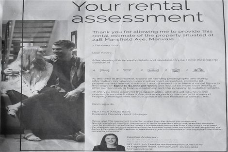 Photo of property in 24b Mansfield Avenue, St Albans, Christchurch, 8014