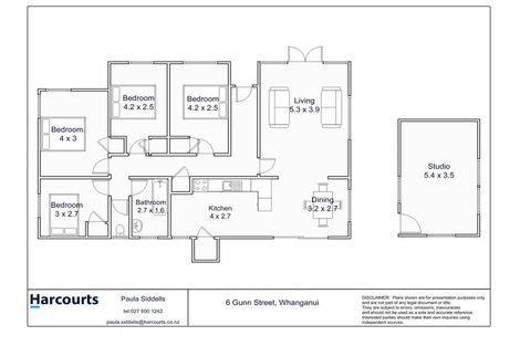 Photo of property in 6 Gunn Street, Gonville, Whanganui, 4501