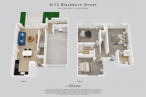 Photo of property in 12u4 Blackburn Street, Frankton, Hamilton, 3204