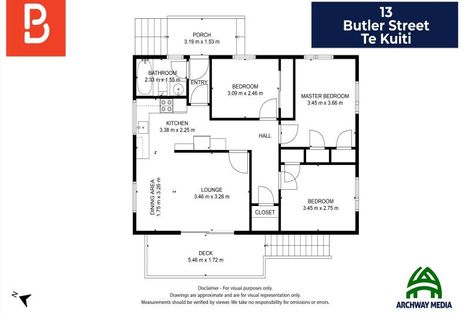 Photo of property in 13 Butler Street, Te Kuiti, 3910