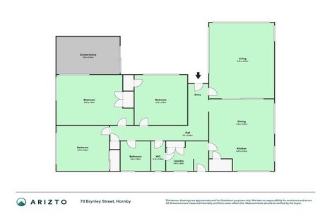 Photo of property in 73 Brynley Street, Hornby, Christchurch, 8042