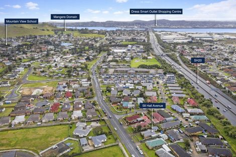 Photo of property in 58 Hall Avenue, Mangere, Auckland, 2022