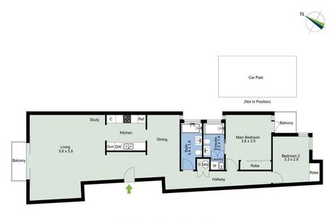 Photo of property in Aqua, 11/74 Oriental Parade, Oriental Bay, Wellington, 6011