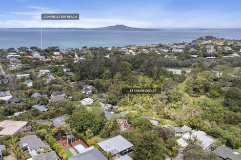 Photo of property in 12 Sandford Street, Campbells Bay, Auckland, 0630