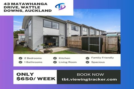 Photo of property in 43 Matawhanga Drive, Wattle Downs, Auckland, 2103