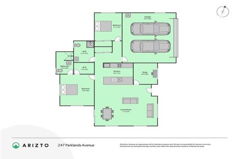 Photo of property in 247 Parklands Avenue, Bell Block, New Plymouth, 4312